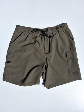 AERO Movement Men's Cargo Short - Olive Green (Size L)